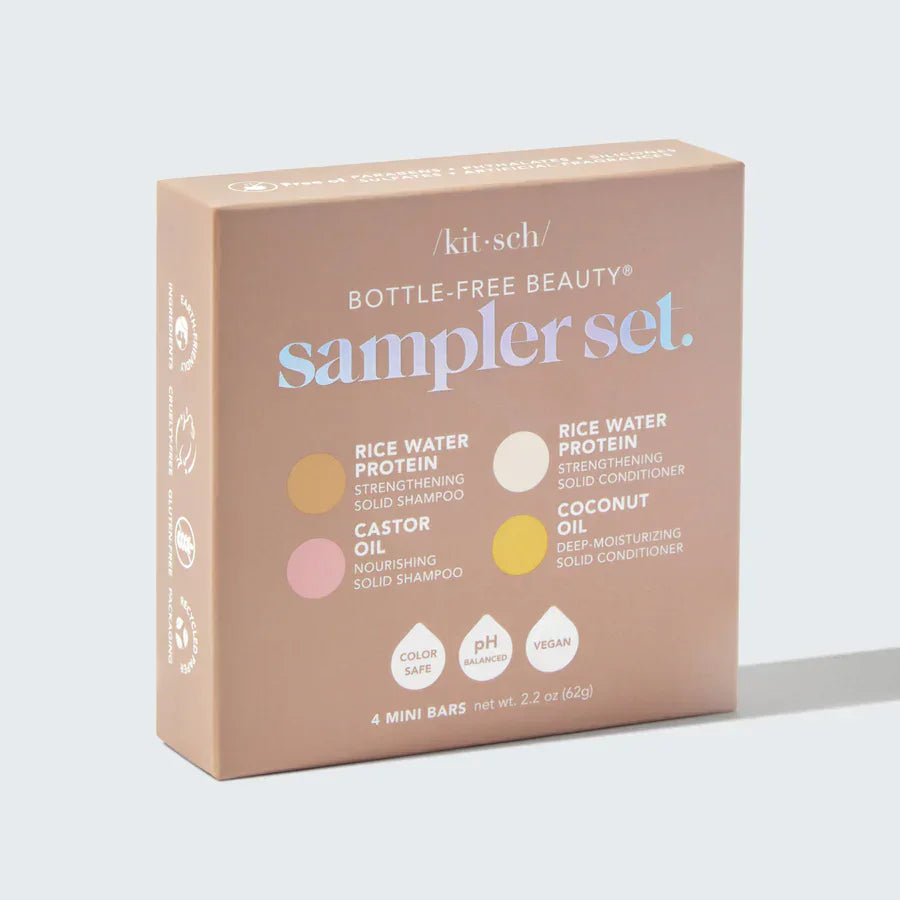 Kitsch Kitsch Bottle-Free Beauty 4pc Sampler Set Hair Care [Health and Beauty]