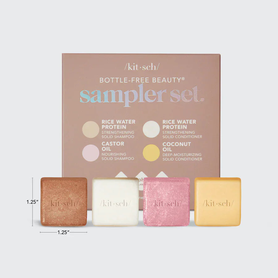 Kitsch Kitsch Bottle-Free Beauty 4pc Sampler Set Hair Care [Health and Beauty]