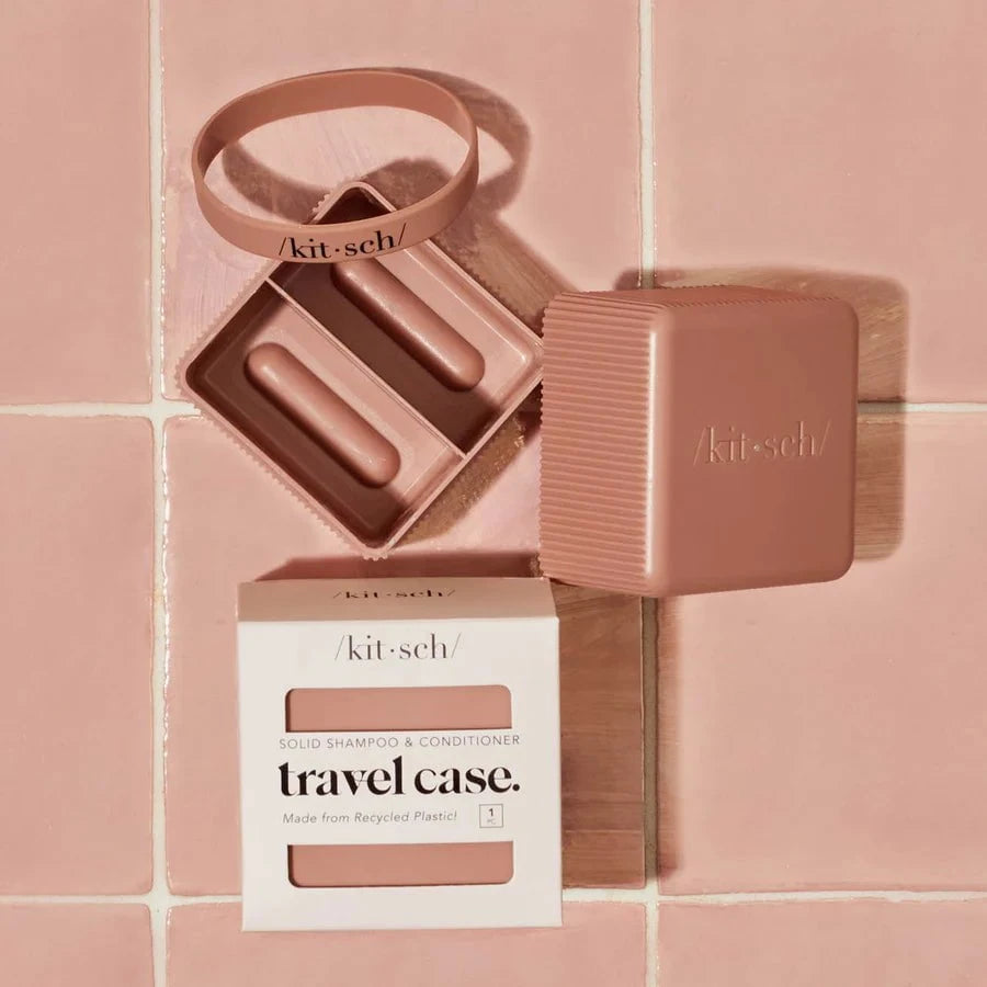Kitsch Kitsch Recycled Plastic Travel Case Hair Care [Health and Beauty]