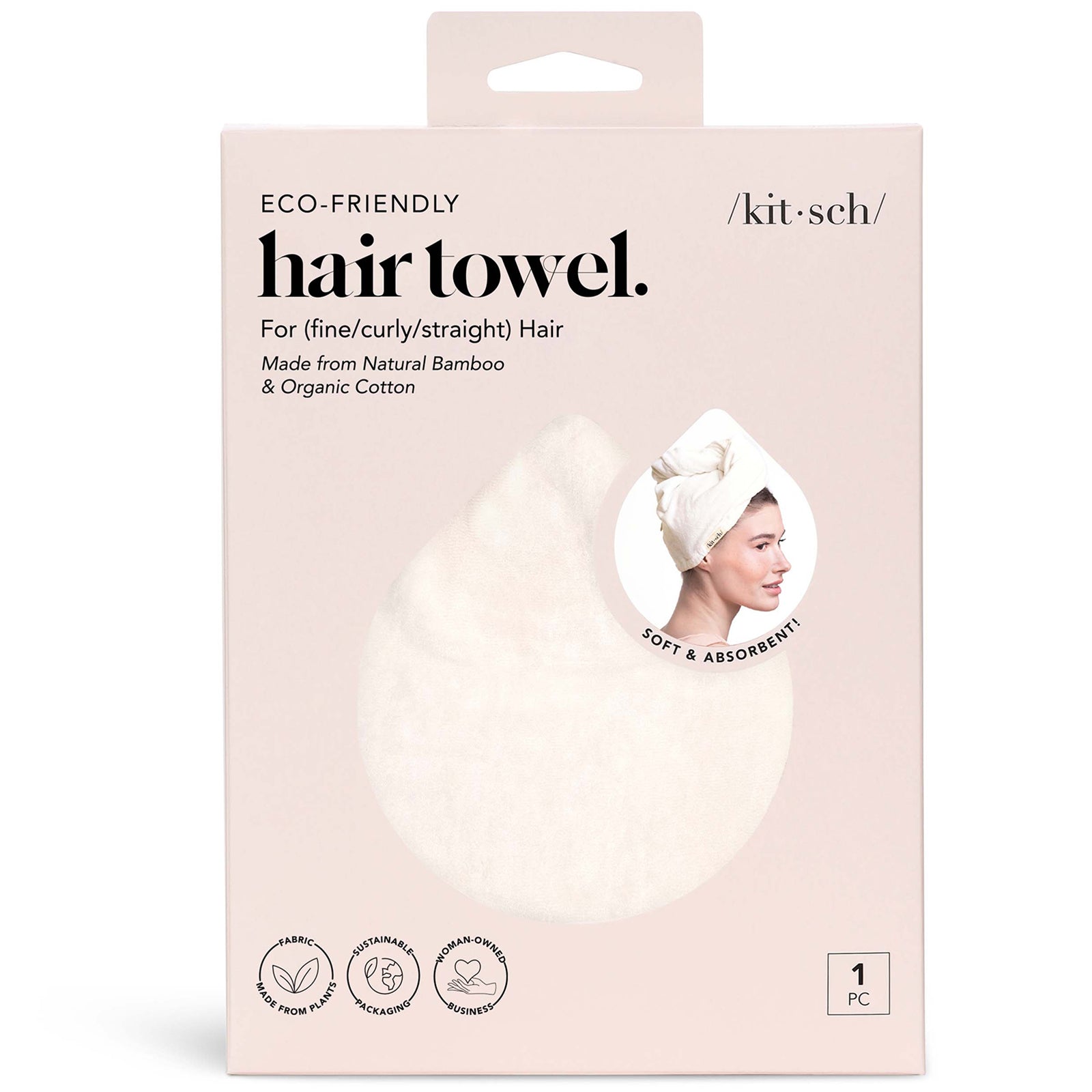 Kitsch Kitsch Eco-Friendly Microfiber Hair Towel Hair Care