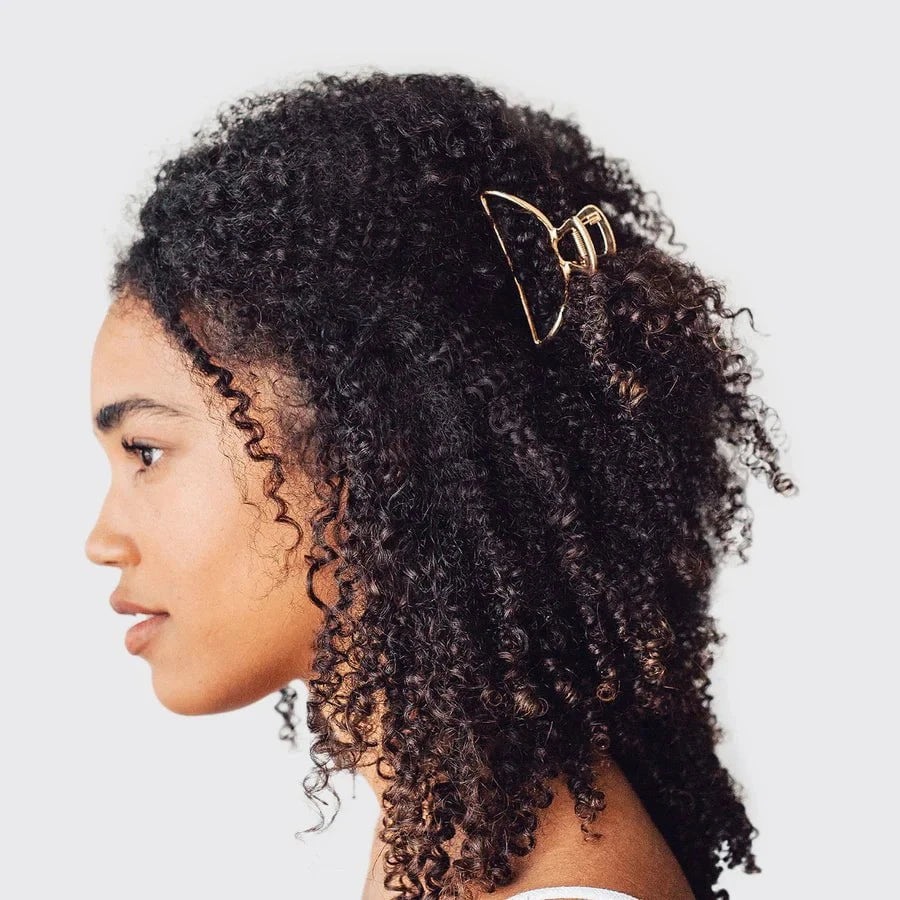 Kitsch Kitsch Metal Open Arch Claw Clip - Gold Hair Care