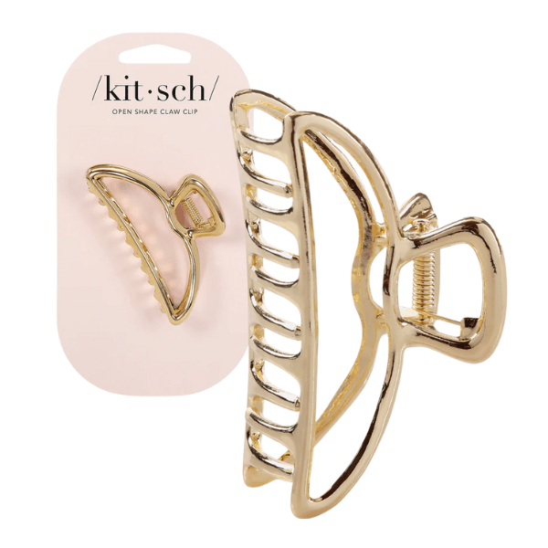 Kitsch Kitsch Metal Open Arch Claw Clip - Gold Hair Care