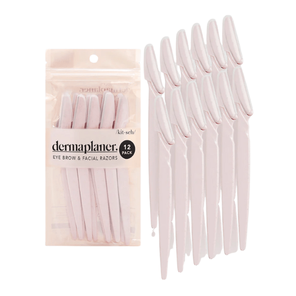 Kitsch Kitsch Recycled Plastic Dermaplaners 12pc Set - Terracotta Hair Care