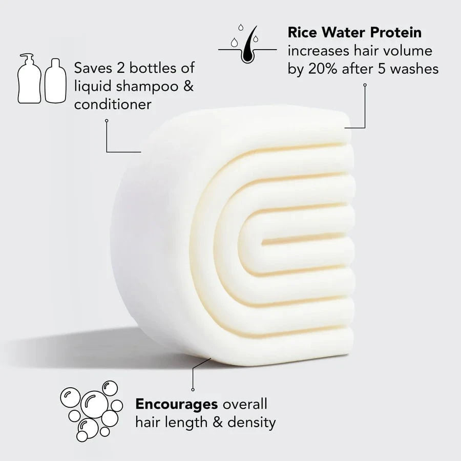 Kitsch Kitsch Rice Water Protein Strengthening Conditioner Bar 77g Hair Care