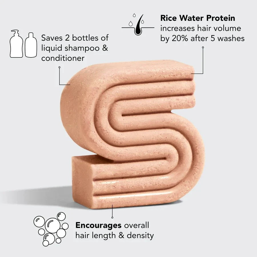 Kitsch Kitsch Rice Water Protein Strengthening Shampoo Bar 91g Hair Care