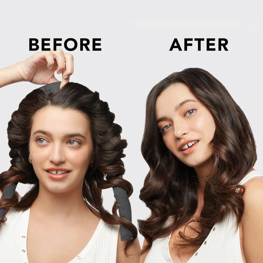 Kitsch Kitsch Satin Heatless Curling Set - Charcoal Hair Styling Products