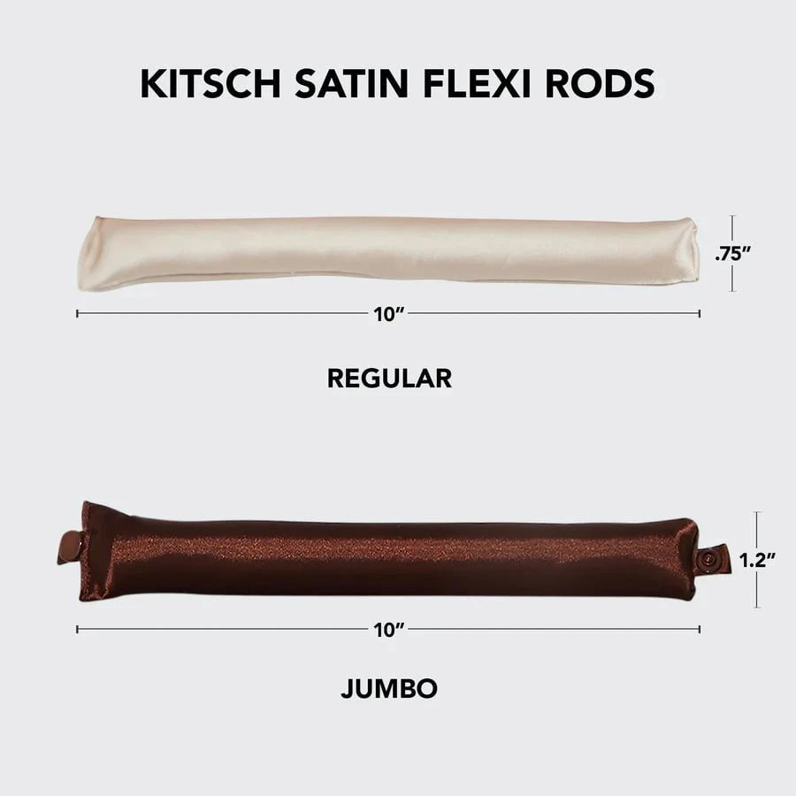 Kitsch Kitsch Satin XL Flexi Rods 4pc Set- Rosewood Hair Styling Products