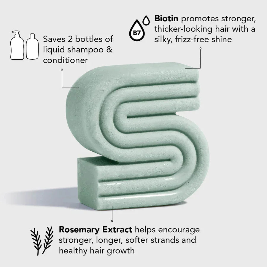 Kitsch Kitsch Rosemary & Biotin Volumizing Solid Shampoo Bar 91g Shampoo