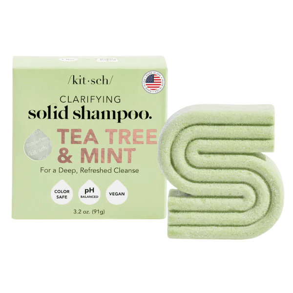 Kitsch Kitsch Tea Tree & Mint Clarifying Solid Shampoo Bar 91g Shampoo
