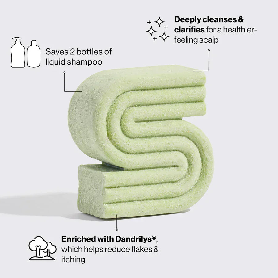 Kitsch Kitsch Tea Tree & Mint Clarifying Solid Shampoo Bar 91g Shampoo