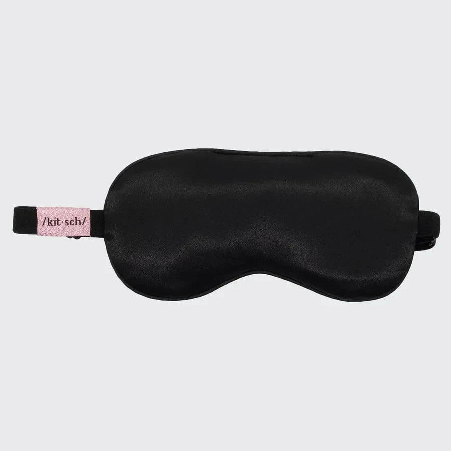 Kitsch Kitsch Lavender Weighted Eye Mask - Black Wellness