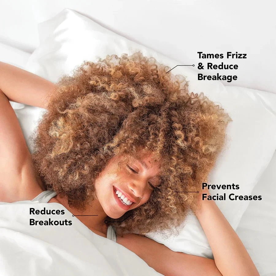 Kitsch Kitsch Satin Pillowcase (Various Colours) Wellness