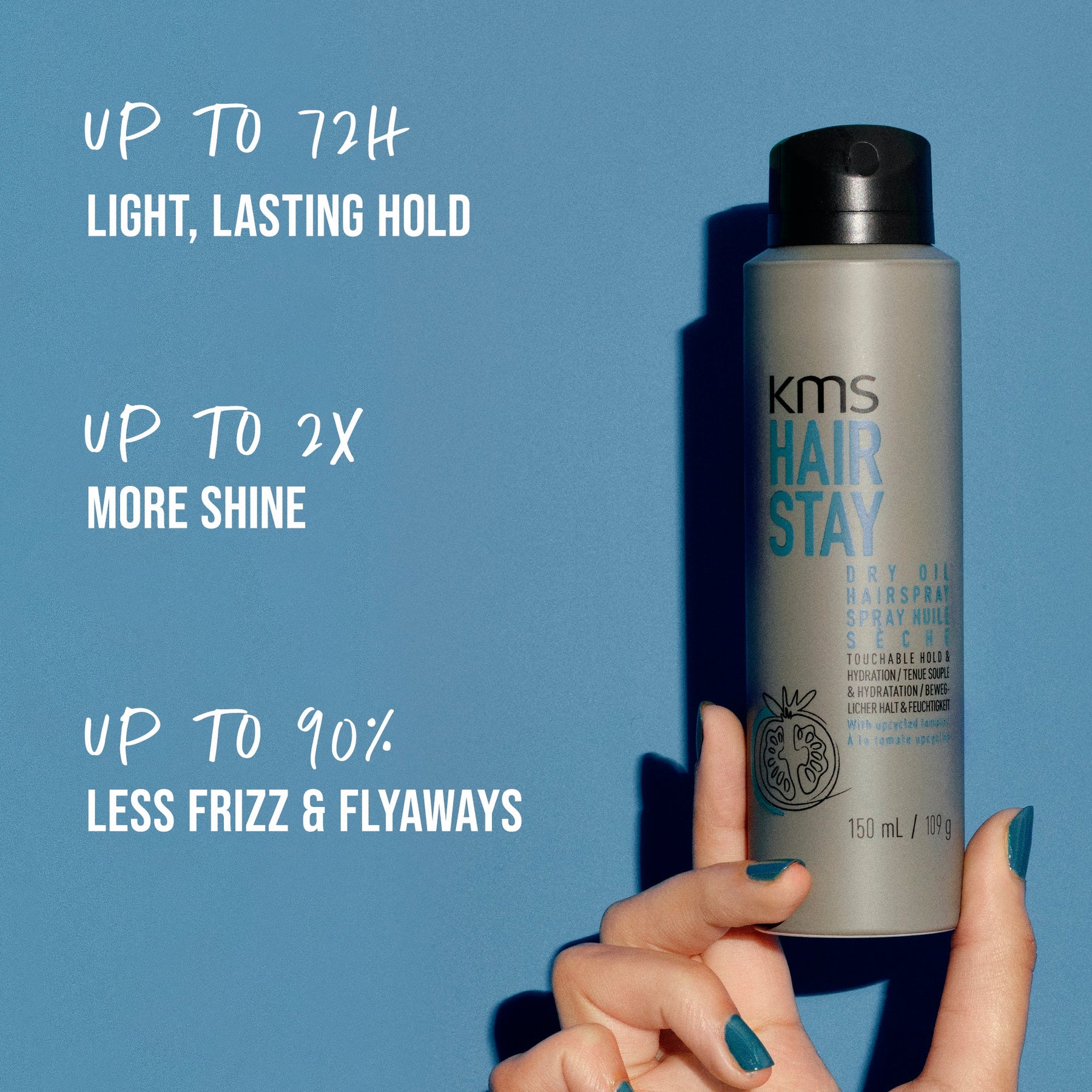KMS KMS Hairstay Dry Oil Spray 150ml Hair Styling Products