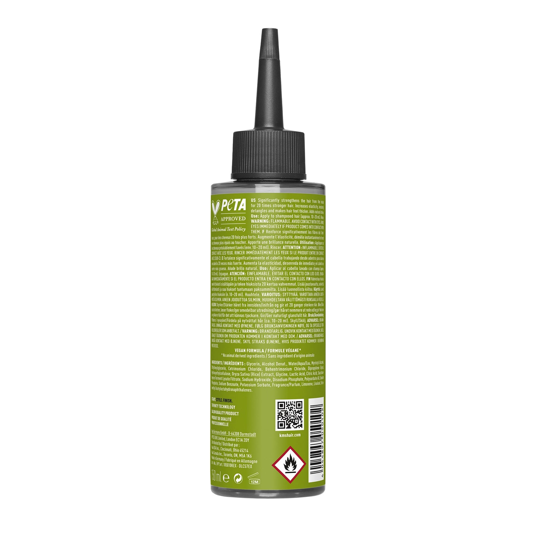 KMS KMS Add Volume Liquid Strength Rinse 150ml Hair Treatments
