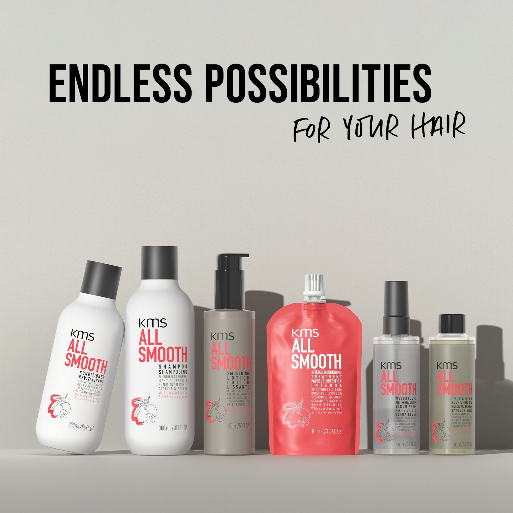 KMS KMS All Smooth Intense Nourishing Treatment 100ml Hair Treatments