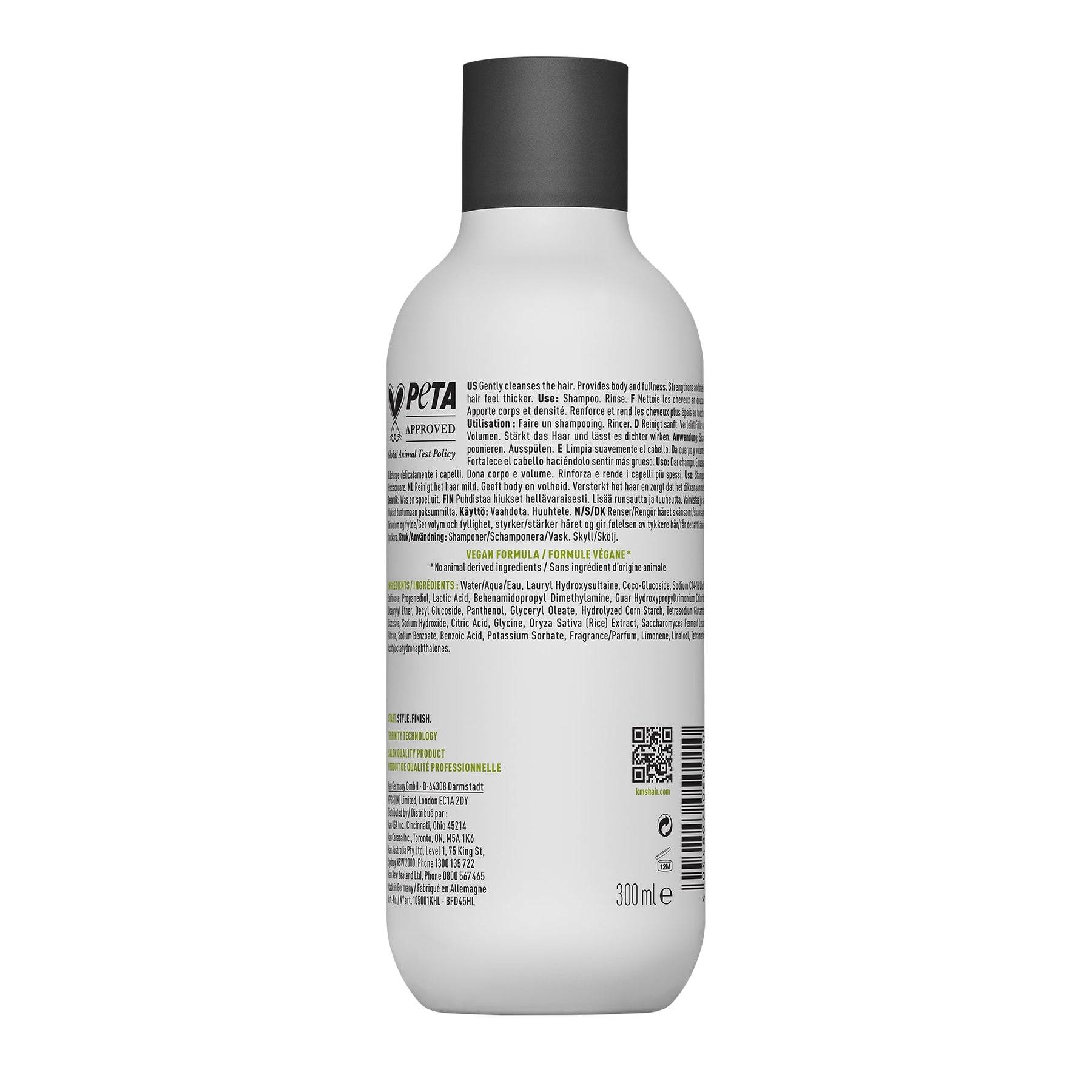 KMS KMS Add Volume Shampoo 300ml Shampoo
