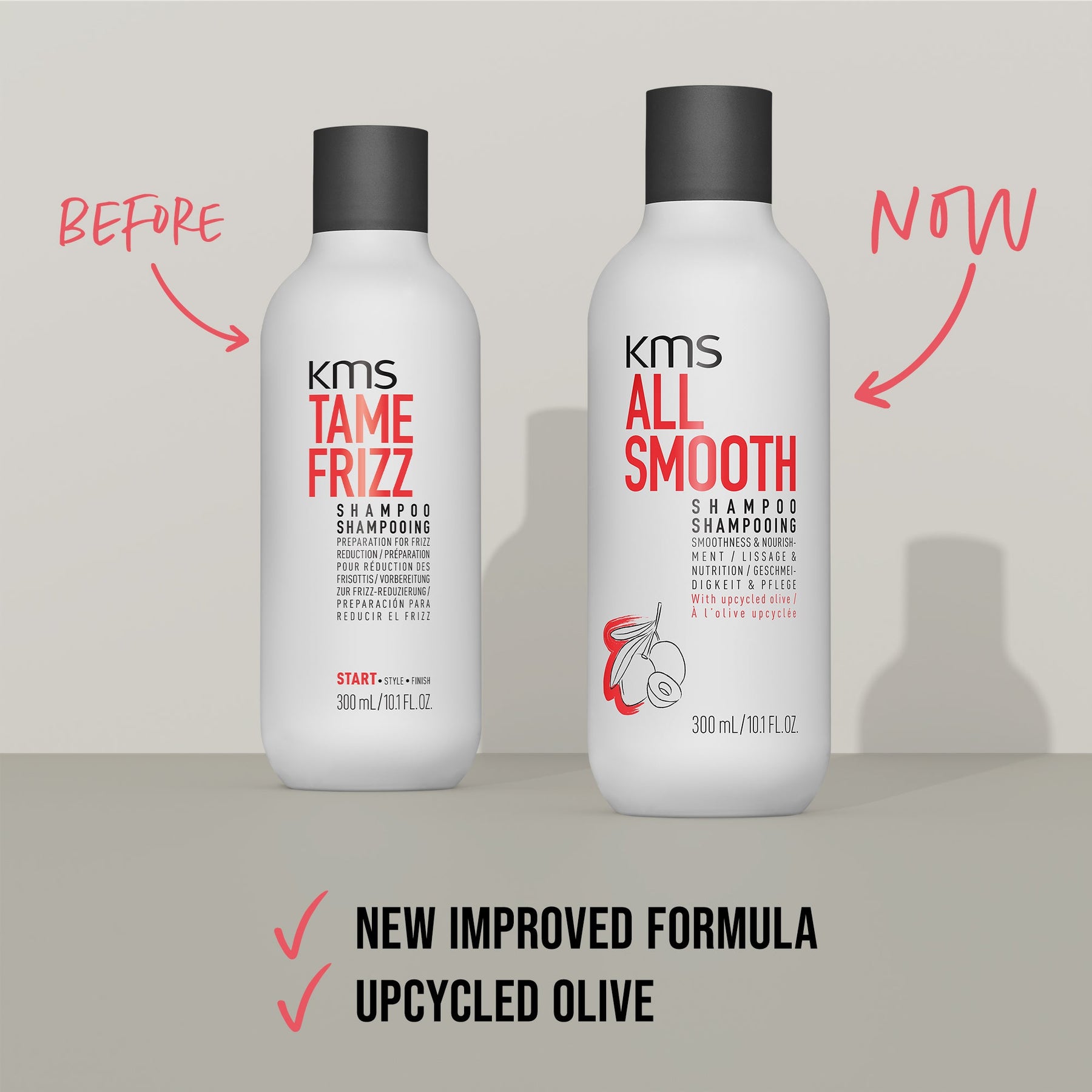 KMS KMS All Smooth Shampoo 300ml Shampoo