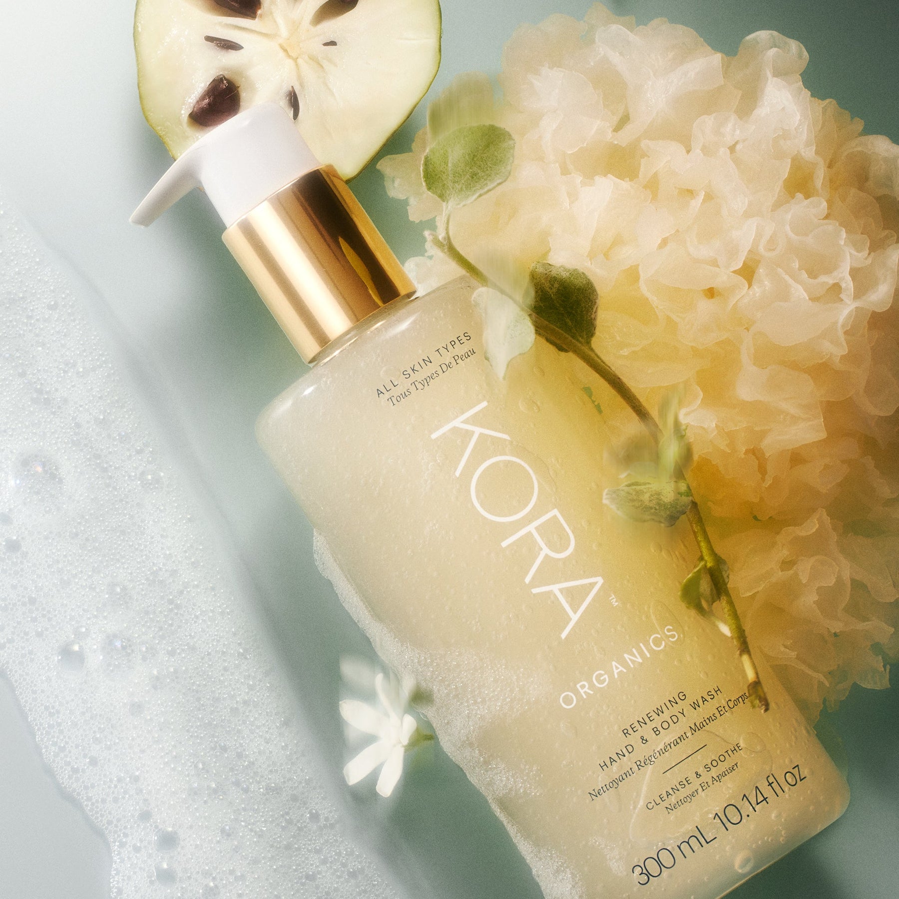 Kora Organics KORA Organics Renewing Hand and Body Wash 300ml Body Care