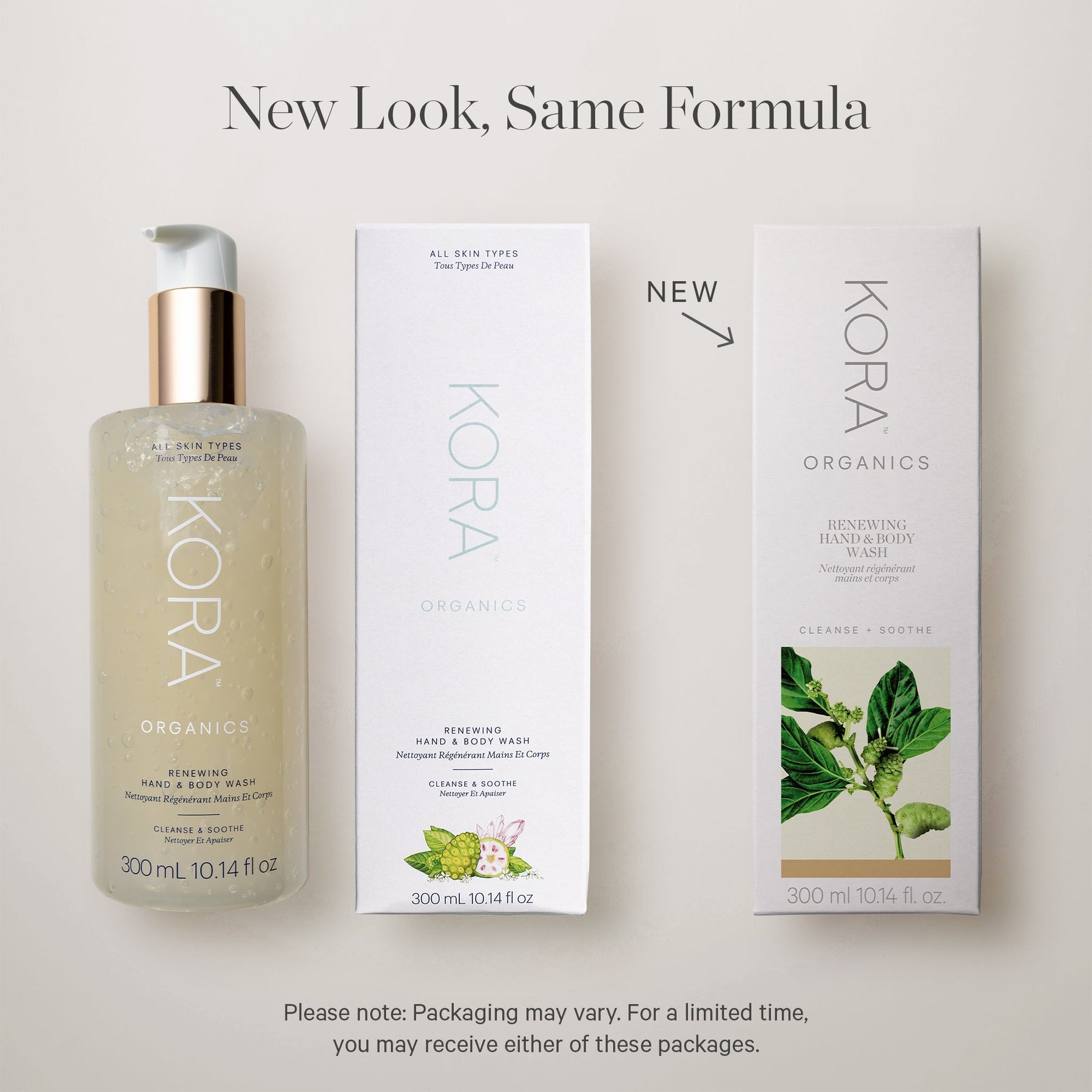 Kora Organics KORA Organics Renewing Hand and Body Wash 300ml Body Care