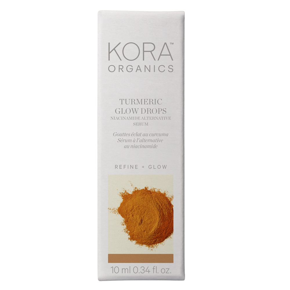 Kora Organics KORA Organics Turmeric Glow Drops Niacinamide Alternative Serum 10ml Serums & Treatments