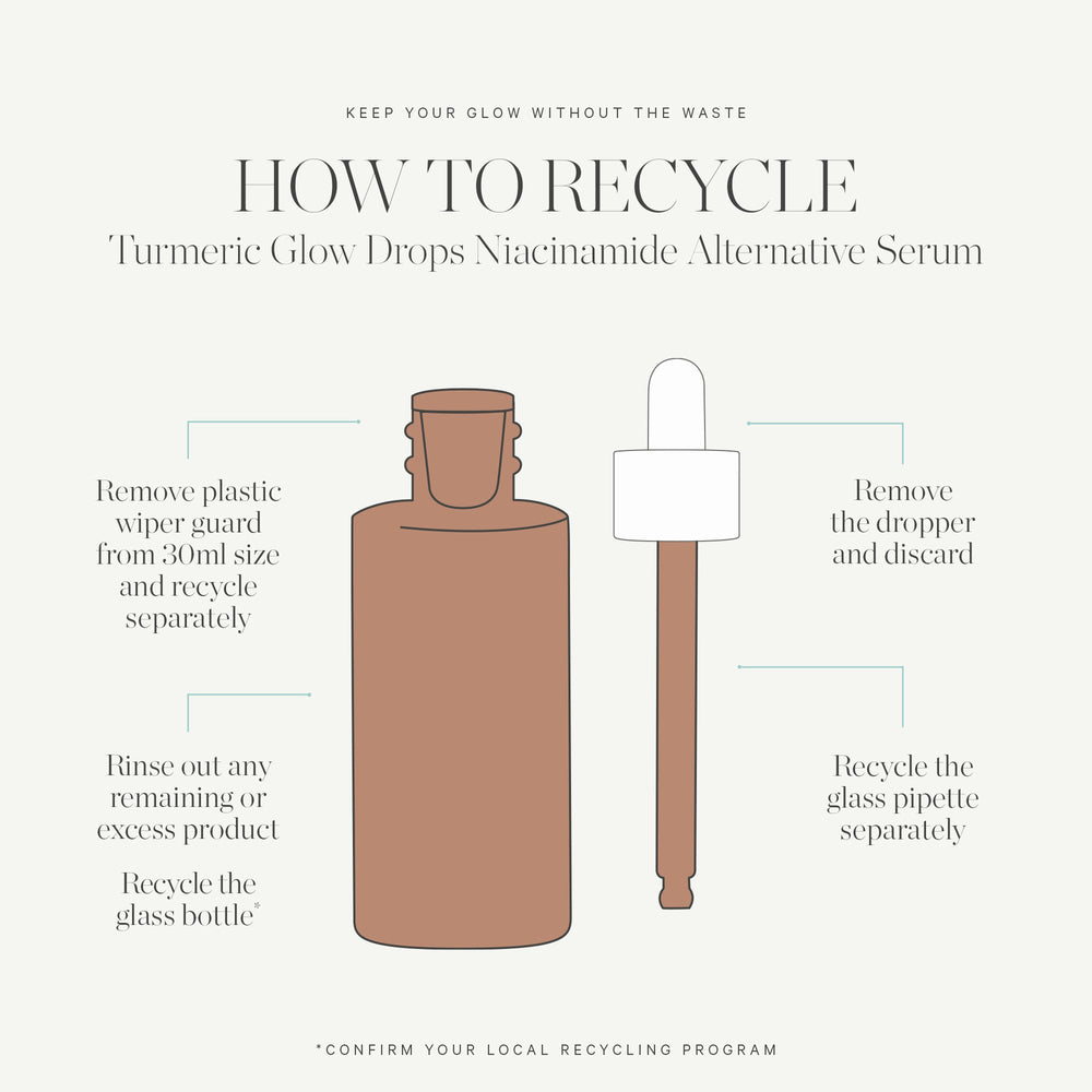 Kora Organics KORA Organics Turmeric Glow Drops Niacinamide Alternative Serum 10ml Serums & Treatments