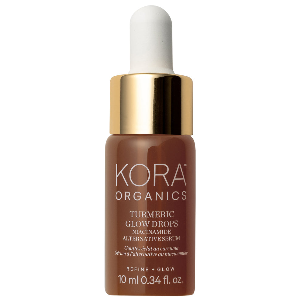 Kora Organics KORA Organics Turmeric Glow Drops Niacinamide Alternative Serum 10ml Serums & Treatments