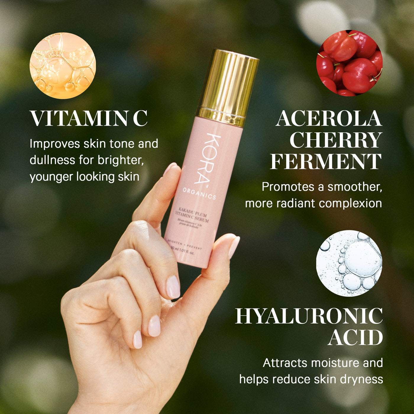 Kora Organics KORA Organics Kakadu Plum Vitamin C Serum 30ml Skin Care