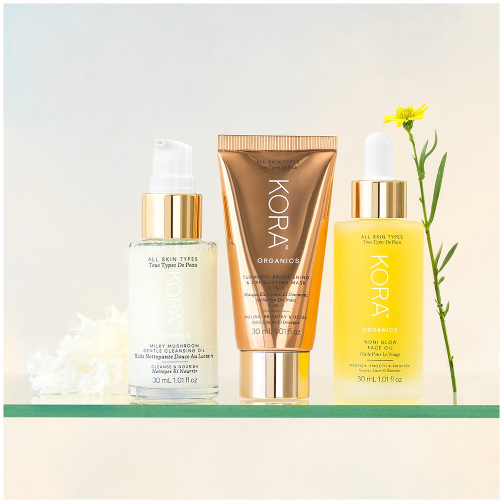 Kora Organics KORA Organics Nourish and Glow Trio Skin Care