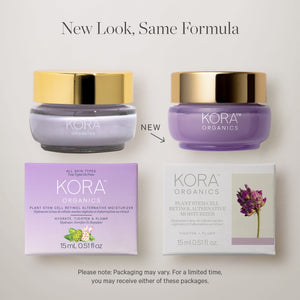 Kora Organics KORA Organics Plant Stem Cell Retinol Alternative Moisturizer 15ml Skin Care