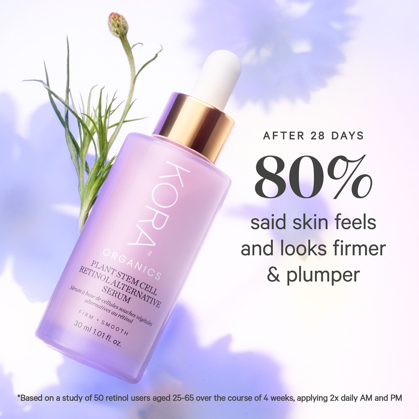 Kora Organics KORA Organics Plant Stem Cell Retinol Alternative Serum 30ml Skin Care