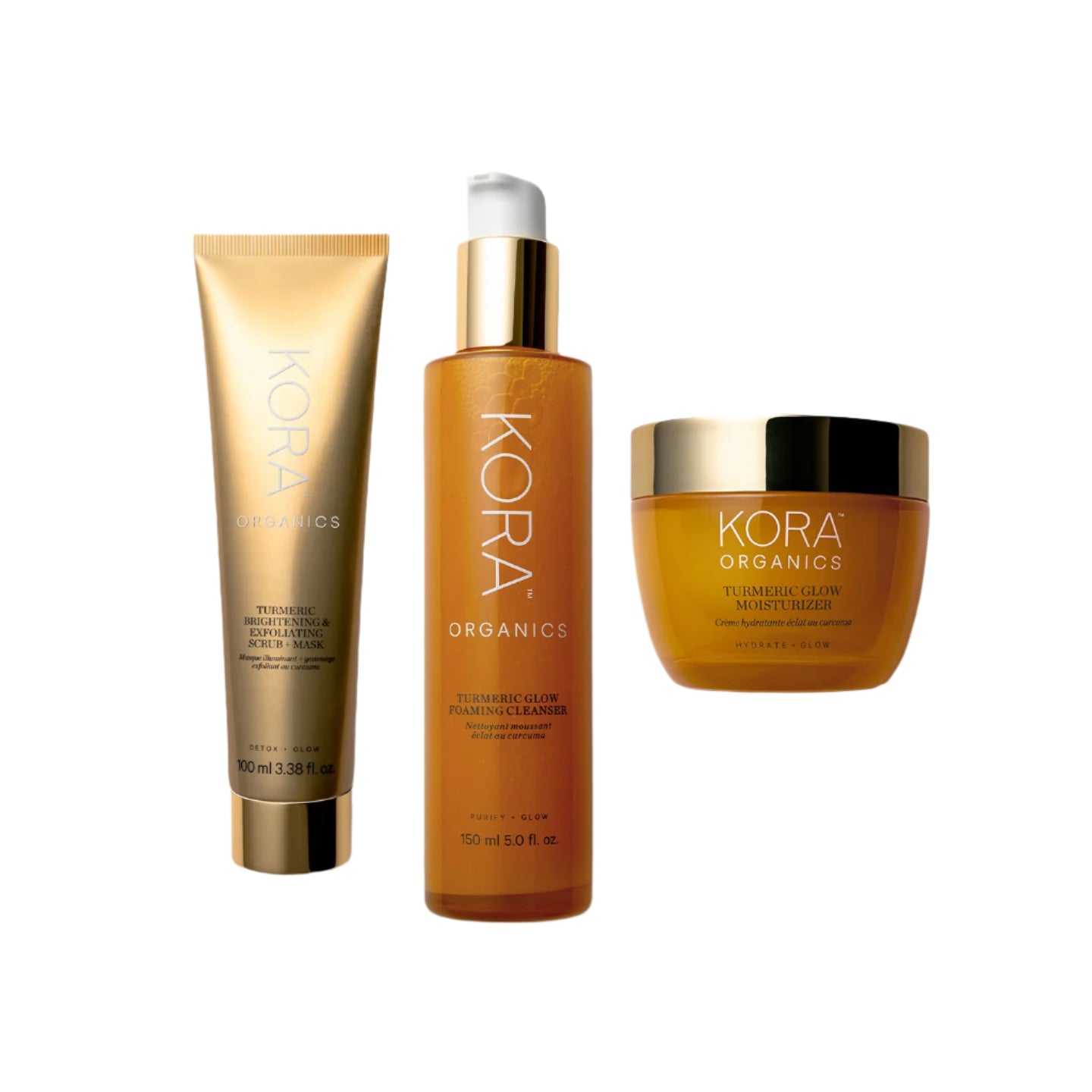 Kora Organics KORA Organics Turmeric Glow Essentials Bundle Skin Care