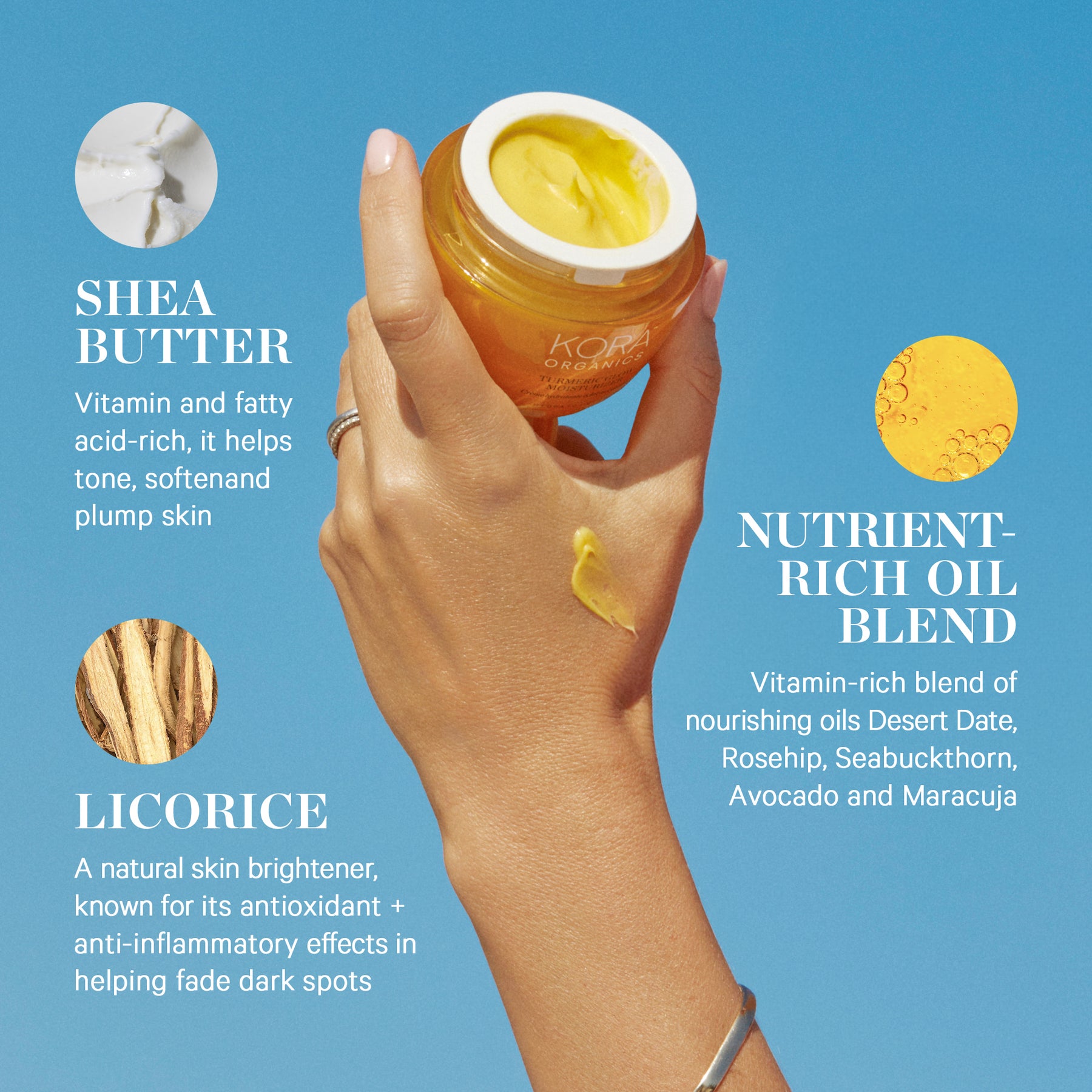 Kora Organics KORA Organics Turmeric Glow Moisturizer 50ml Skin Care