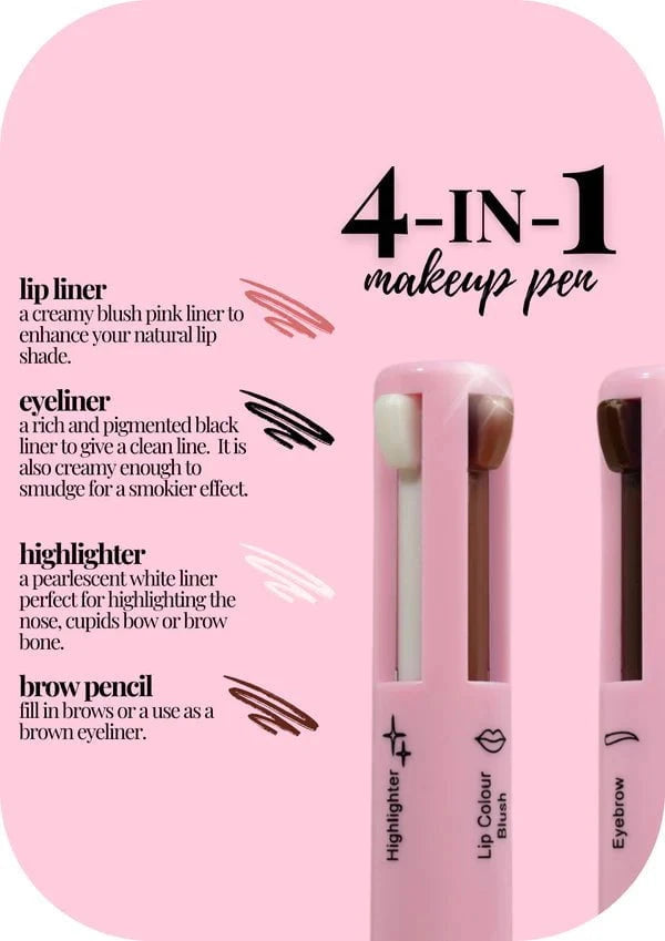 Lash Therapy Australia Lash Therapy Australia 4-In-1 Makeup Pen Cosmetics [Health and Beauty]