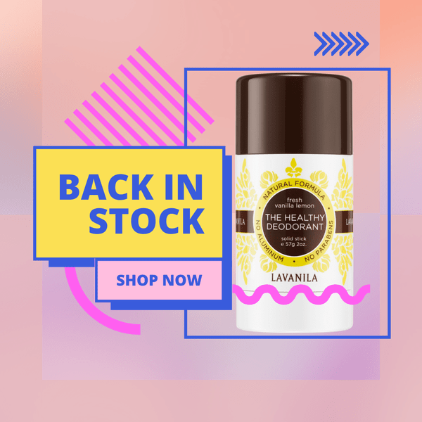 Lavanila Lavanila The Healthy Deodorant Vanilla Lemon 57g Deodorant