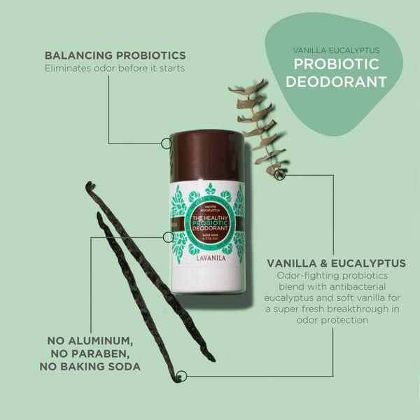 Lavanila Lavanila The Healthy Probiotic Deodorant Vanilla Eucalyptus 57g Deodorant