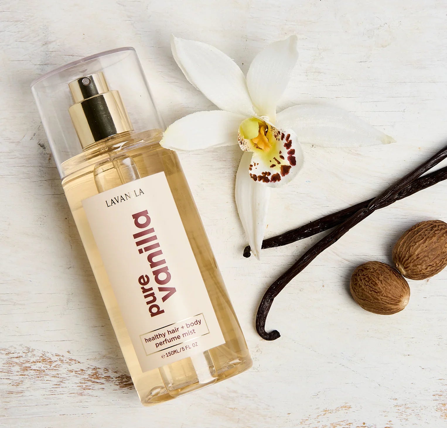 Lavanila Lavanila The Healthy Hair + Body Mist Pure Vanilla  150ml Fragrance/Hair Mist