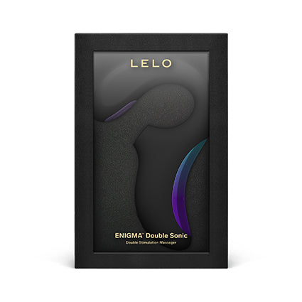 LELO LELO Enigma Double Sonic Black Sexual Wellness