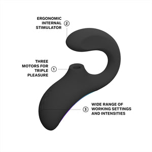 LELO LELO Enigma Wave Black Sexual Wellness