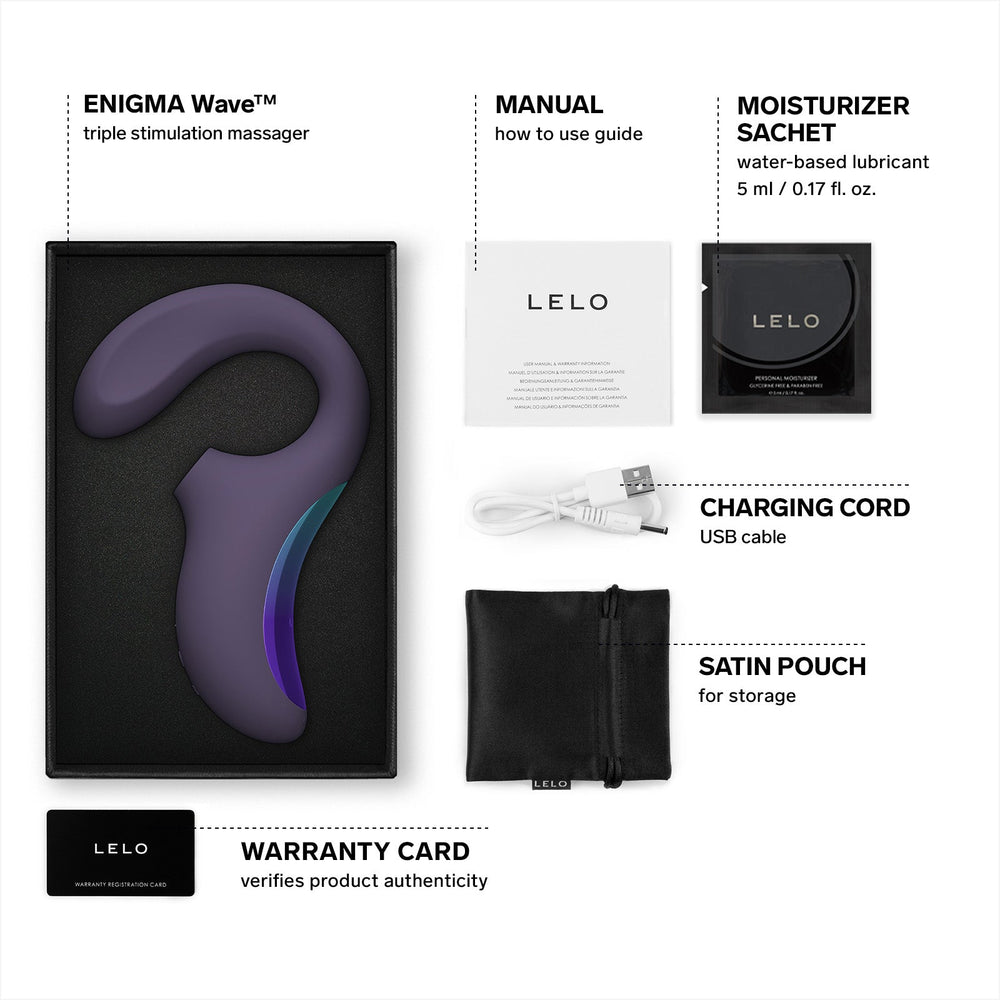 LELO LELO Enigma Wave Cyber Purple Sexual Wellness