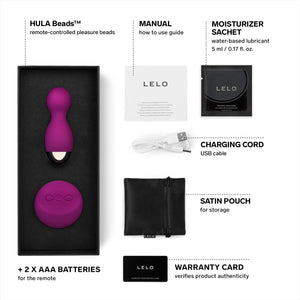 LELO LELO Hula Beads Deep Rose Sexual Wellness