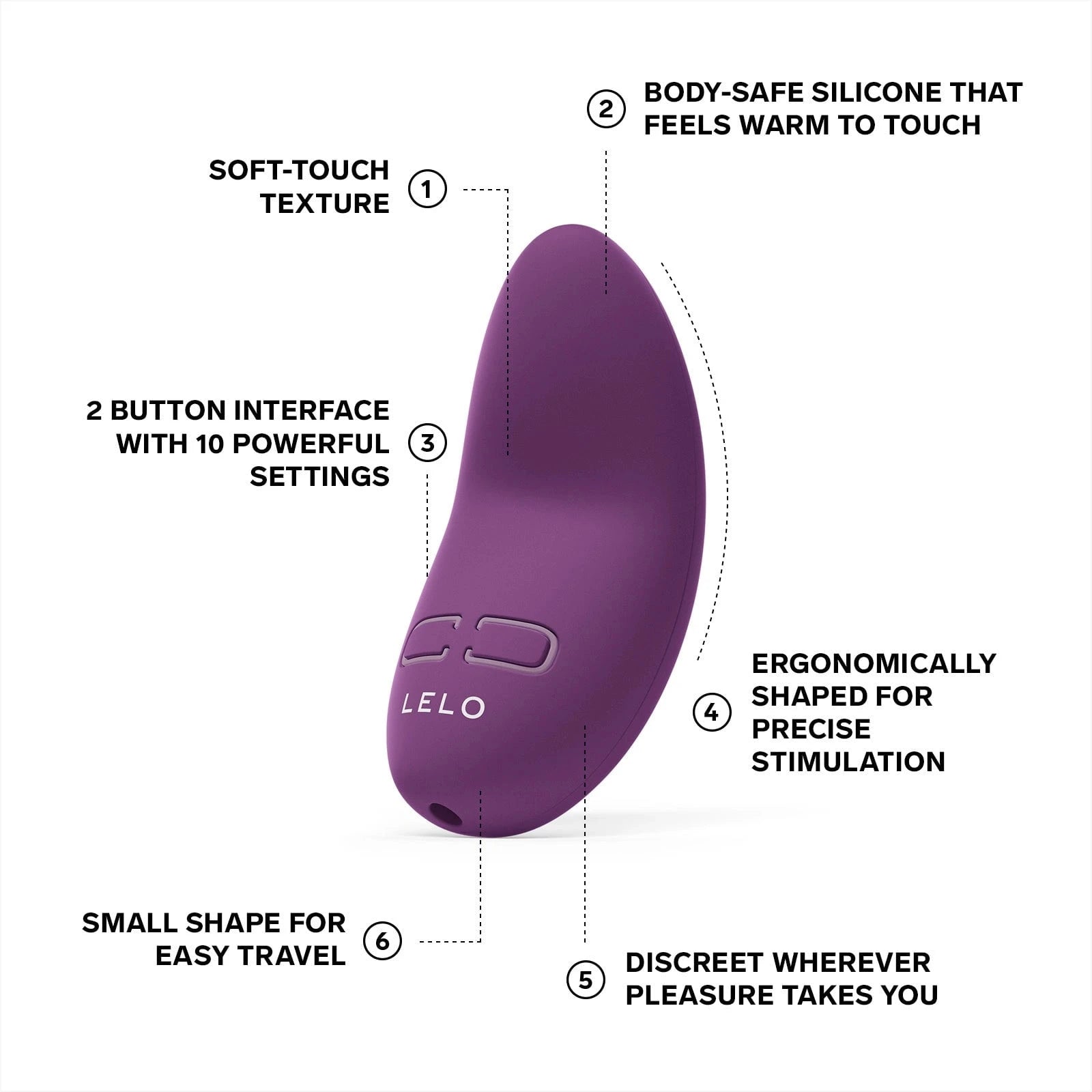LELO LELO Lily 3 - Dark Plum Sexual Wellness