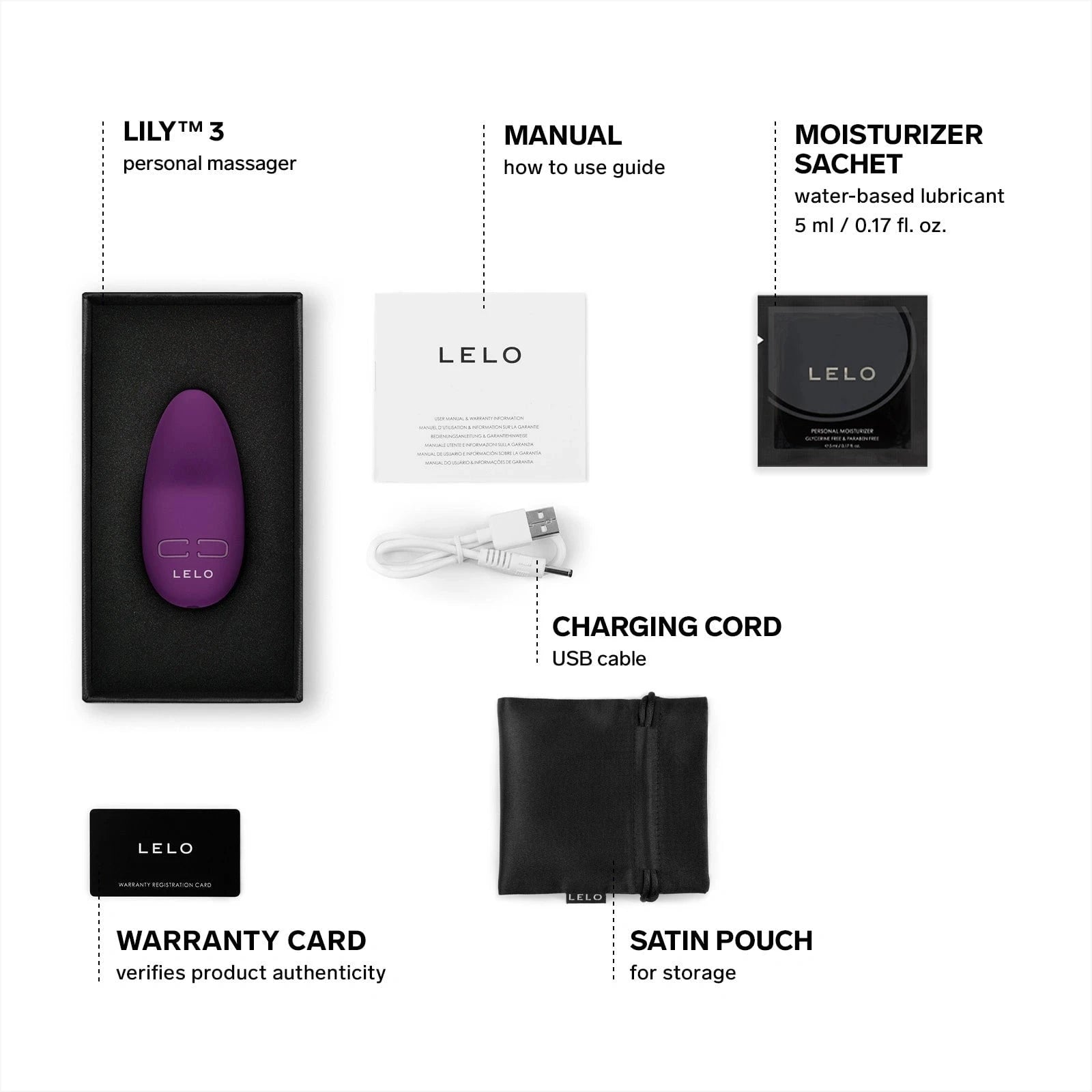 LELO LELO Lily 3 - Dark Plum Sexual Wellness