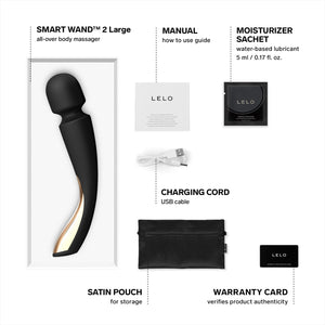 LELO LELO Smart Wand 2 Large Black Sexual Wellness