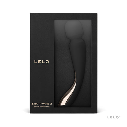 LELO LELO Smart Wand 2 Medium Black Sexual Wellness