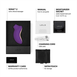 LELO LELO Sona 2 Purple Sexual Wellness