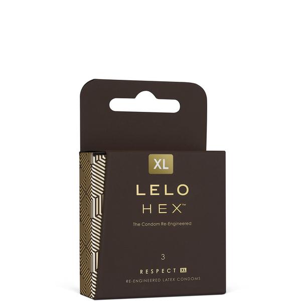 LELO LELO HEX Condoms Respect XL (3 Pack) Wellness