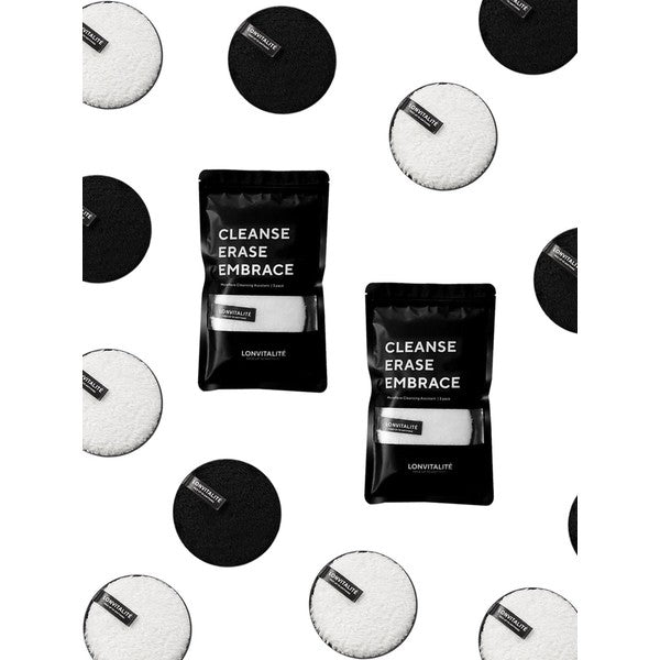 Lonvitalite Lonvitalite Cleanse Erase Embrance Microfibre Cleansing Assistants Cleansing Accessories