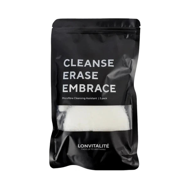 Lonvitalite Lonvitalite Cleanse Erase Embrance Microfibre Cleansing Assistants Cleansing Accessories