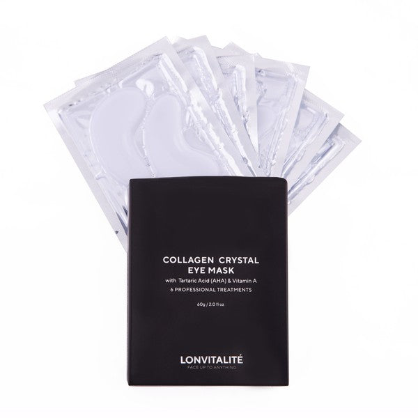 Lonvitalite Lonvitalite C8 Crystal &  Collagen Eye Mask - 6PK Eye Treatments