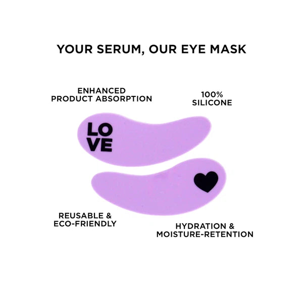 Lonvitalite Lonvitalite Reusable Silicone Forever Eye Mask - Black Eye Treatments